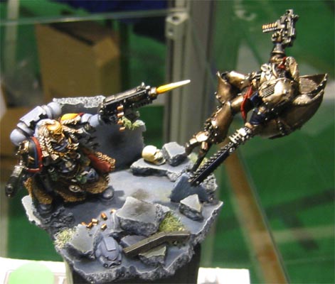 Gamesday 2003 Golden Daemon Spacewolf vs Raptor