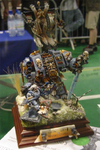 Games Day UK 2003 Golden Demon Spacewolf Dreadnought